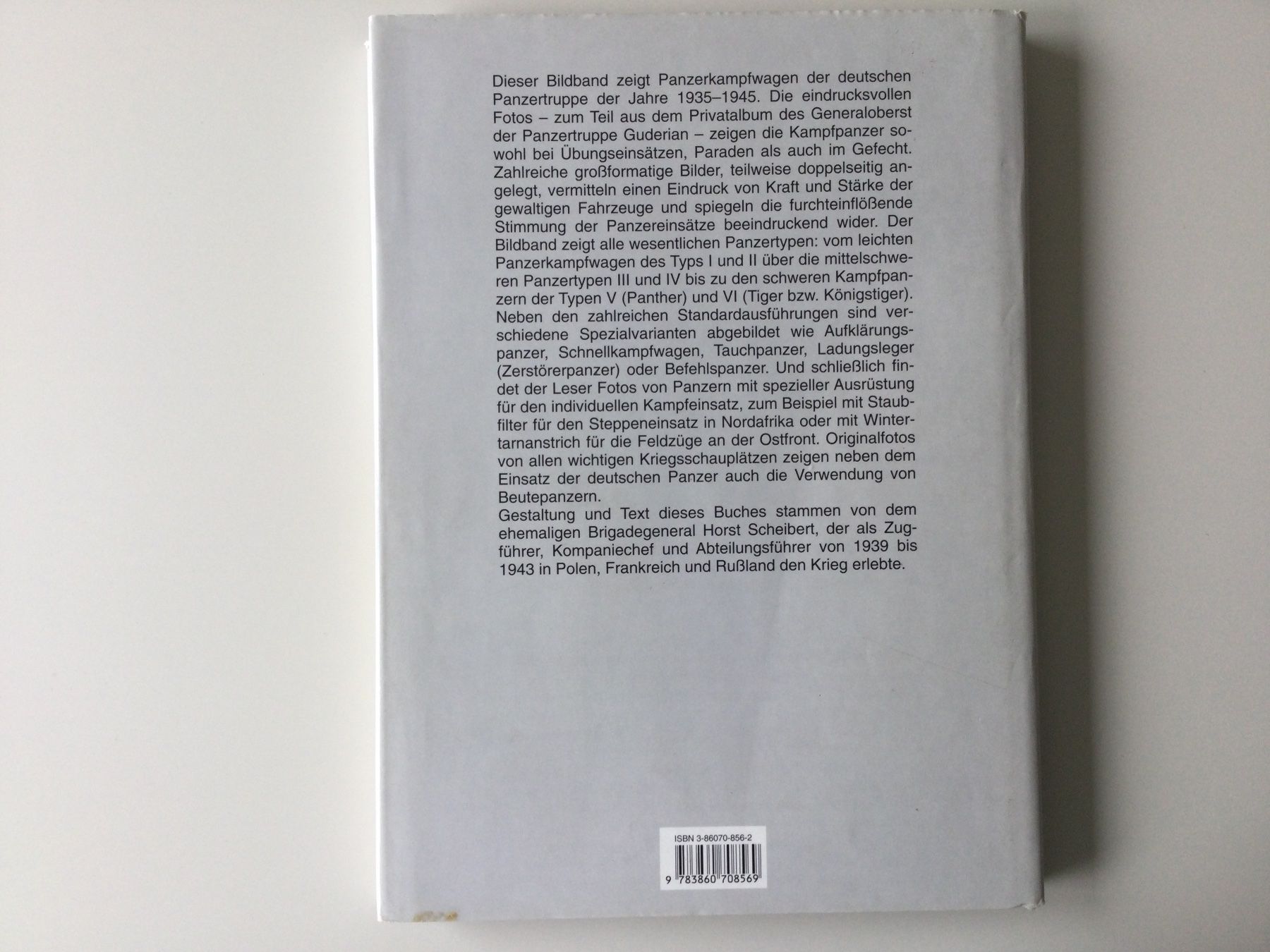 Libri: Panzer des 2. Weltkriegs - Horst Scheibert – Usato da Rüfenach AG venduto da Hel_rrz6 1