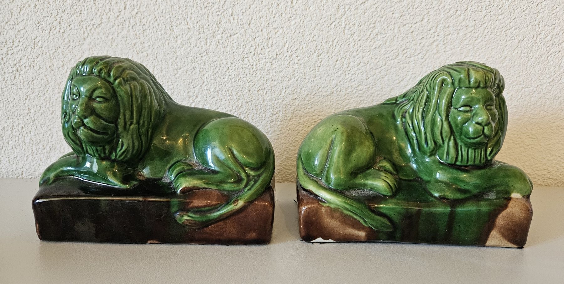 Sculture & Statue: Löwe Keramik Glasiert – Usato da Hauptwil venduto da Schwertfisch24