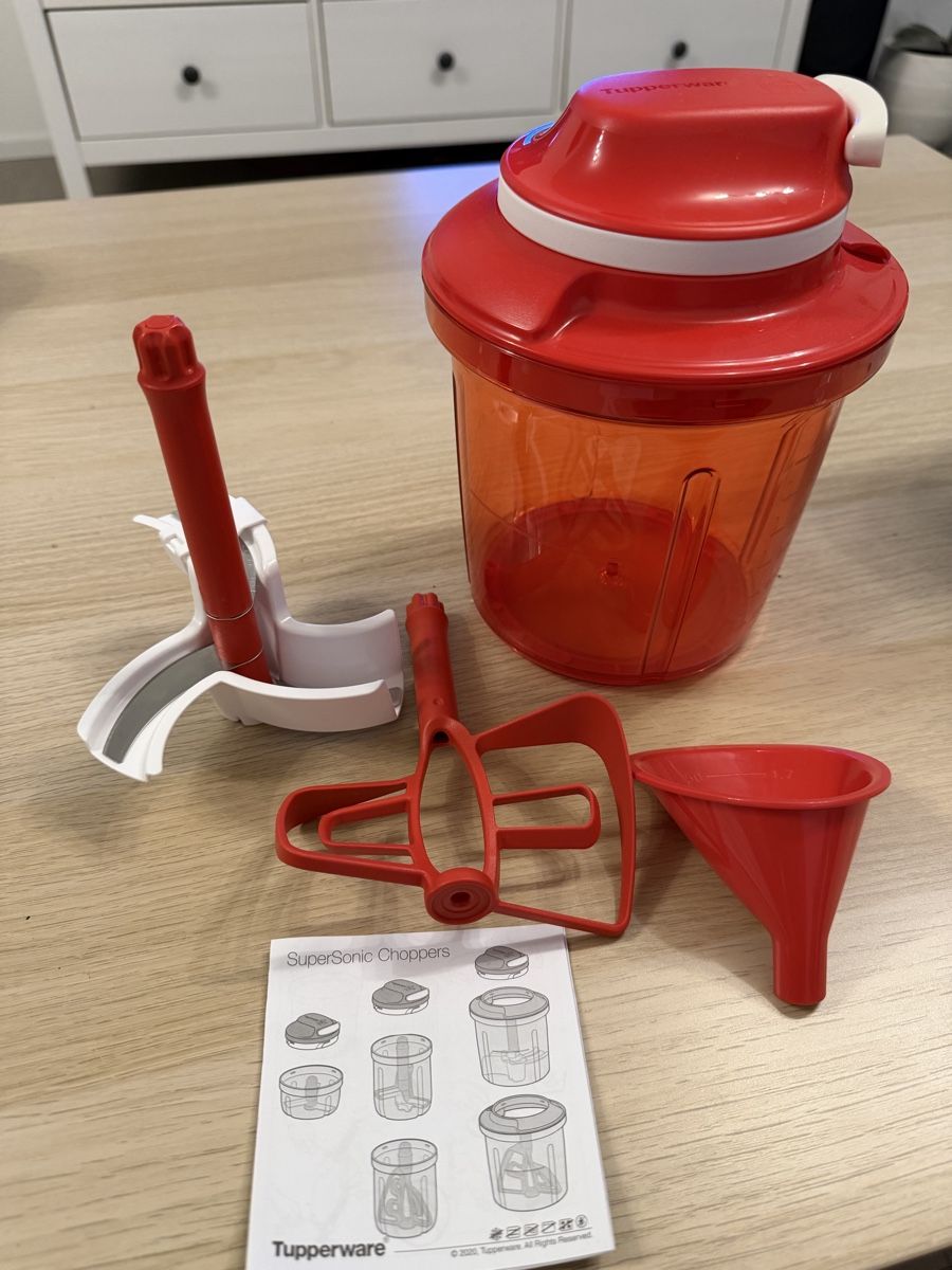 Tupperware Appareils de cuisine: Tupperware SuperSonic Chopper – Neuf (Voir description) à Winterthur par Stuecheli