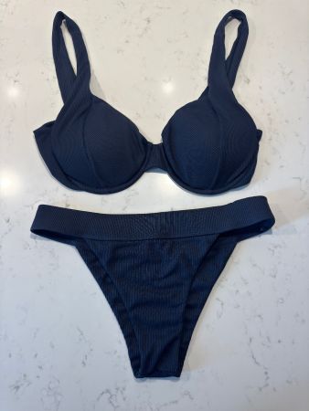 Palmar Swimwear Anais Bikini – Marine Ribbed