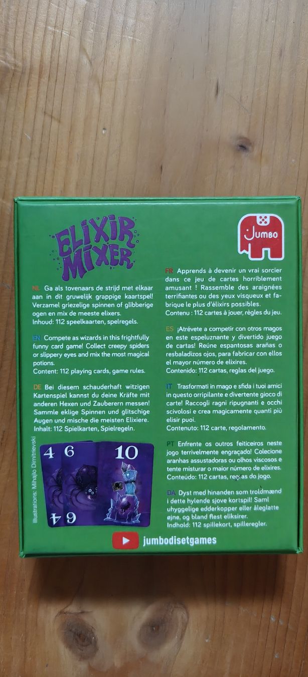 Jumbo Jeux: Elixir Mixer Kartenspiel Jumbo neuwertig – Neuf (Voir description) à Rheineck par AlmusG 2