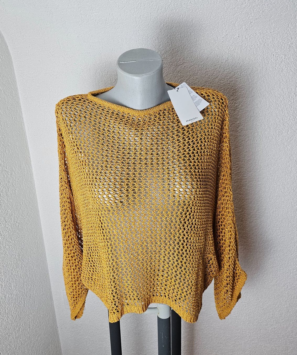 Mango Pullover & Sweatshirts: NEU MANGO Suit Häkel- Strick Pullover Gr. XS-S statt 50.00 – Neu und originalverpackt aus Füllinsdorf von Sunnebliemli7 3