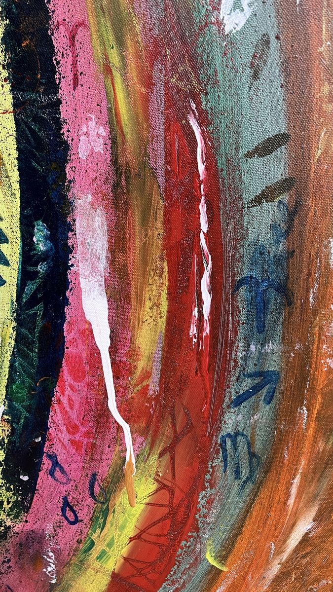 Dipinti: Gemälde „Lichtbogen“ 60x80 – Nuovo (secondo la descrizione) da Hochdorf venduto da Jasminurschel 2