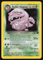 Pokémon Dunkles Smogmog 14/82 Team Rocket Holo Rare Deutsch