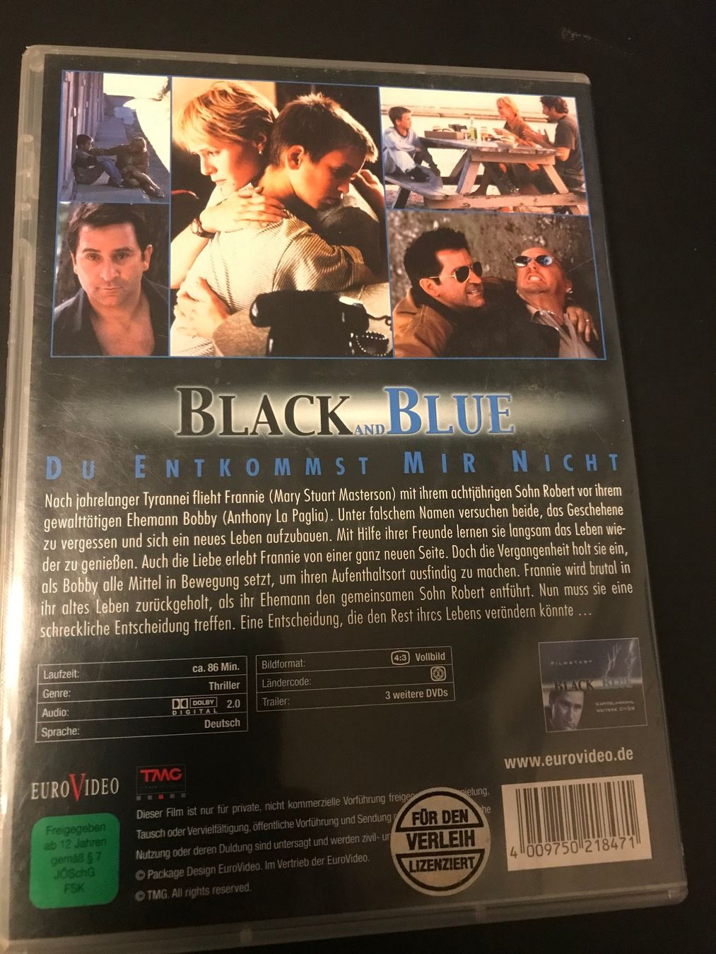 Alle DVDs: Black and Blue - Du entkommst mir nicht – Gebraucht aus Freudwil von Feenland2010 1