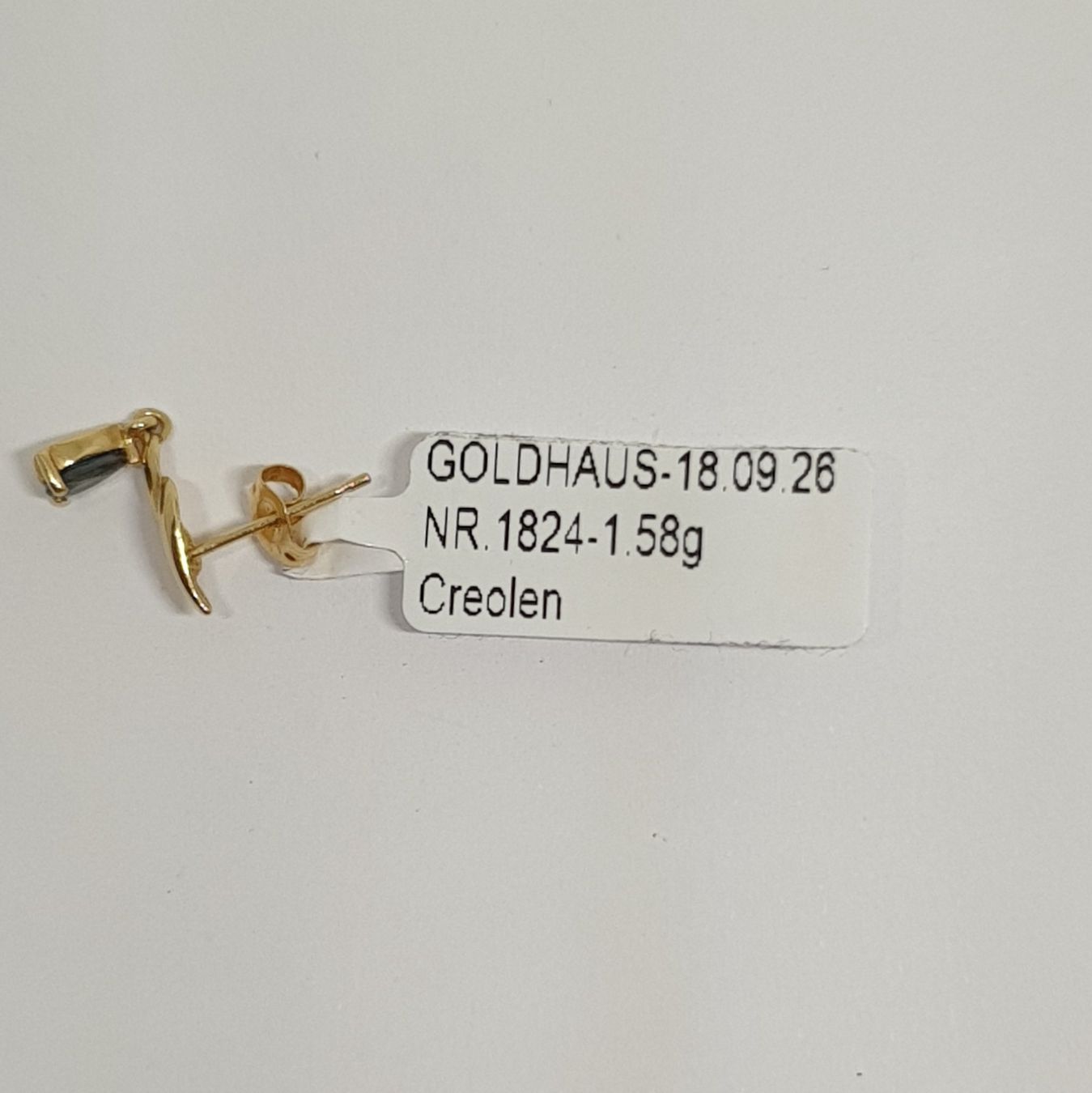 Orecchini pendenti & Orecchini a lobo: Echt 18K Gold - Saphir Ohrhänger – Usato da Luzern venduto da luzerngoldhaus 2