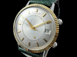 Jaeger Le Coultre Memovox 14k Vintage Hammeraut. 37mm *U1249