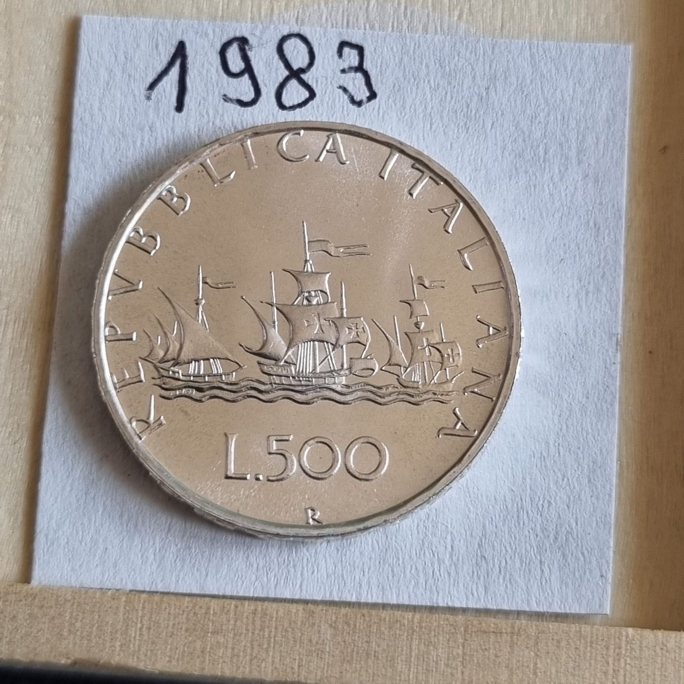 Tutti le monete: 500 Lire 1983 Italie ARGENT – Usato da Genève venduto da cor_2ryx 1