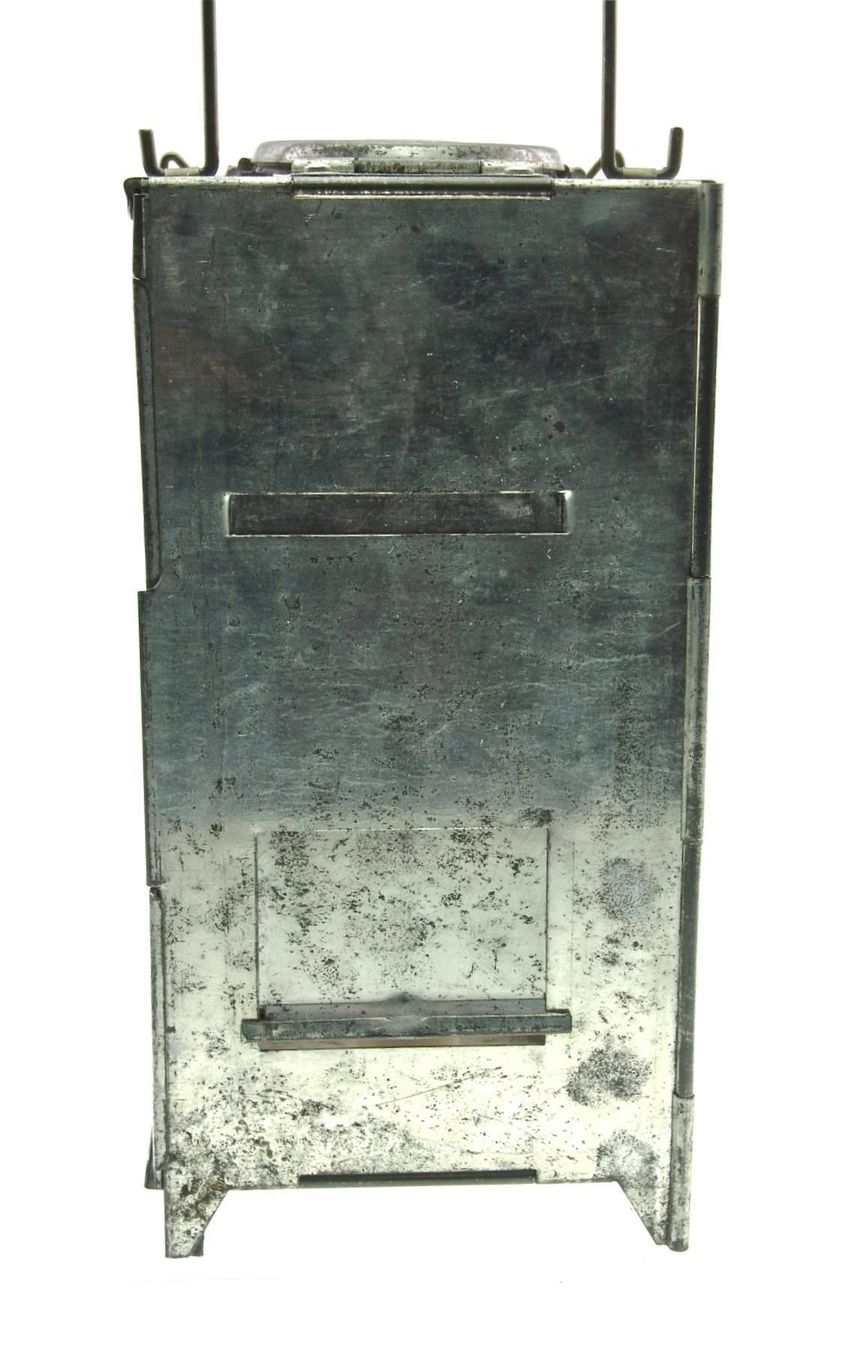Schweizer Armee Laternen: Taschen -Laterne - 4-eckig 1933 faltbar – Gebraucht aus Langenthal von Antik_Huesli 2