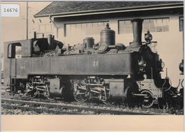 Train à vapeur Bahn Dampflok treno G2/3
