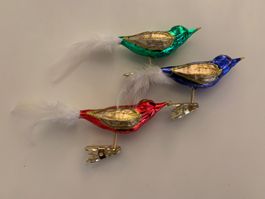Christbaumschmuck 3 Vögel