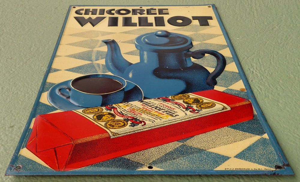 Ancien Jouet D'épicerie Tablette Chicorée Mokta Williot, Années 1930, Rare