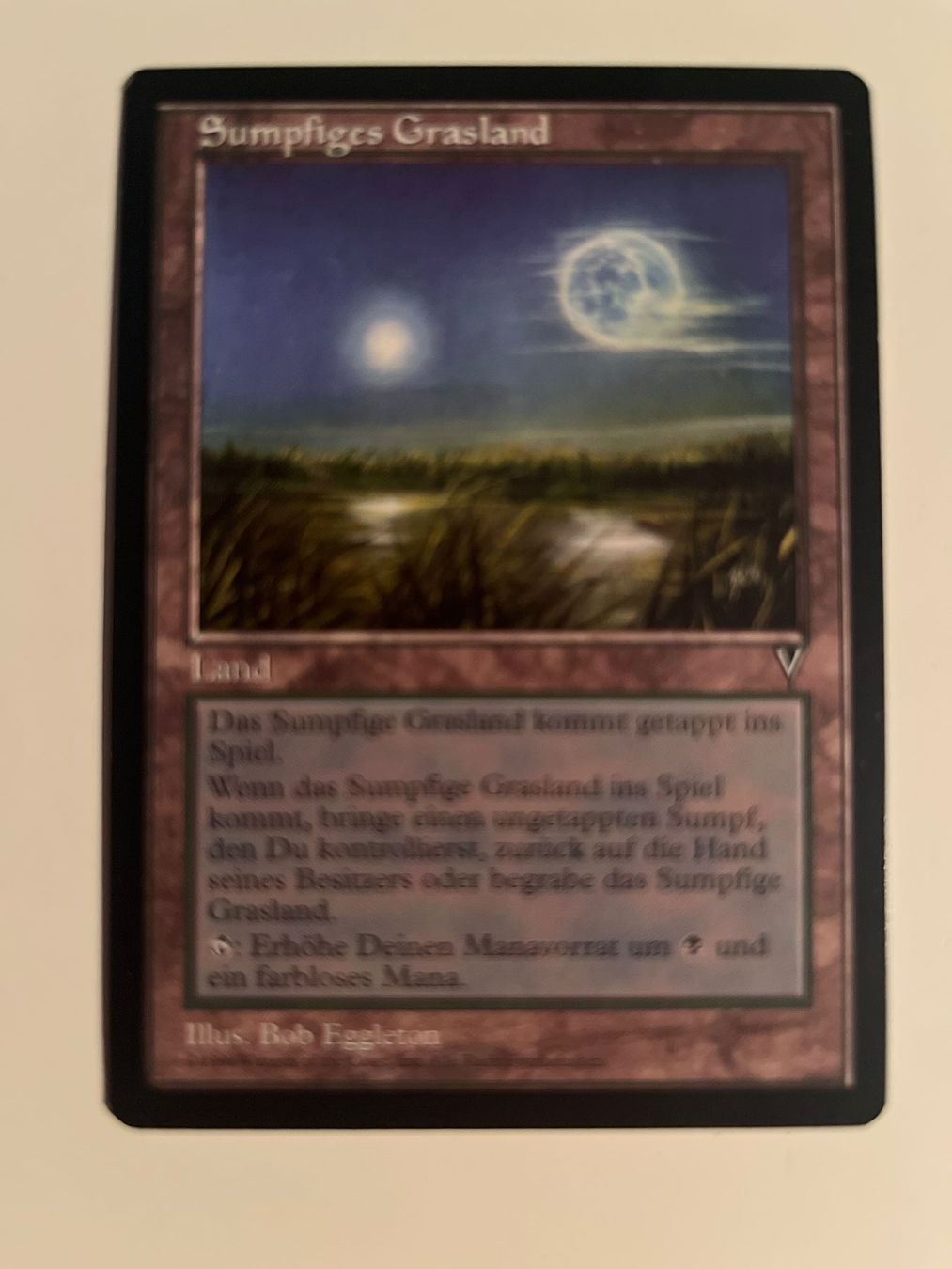 Magic The Gathering Carte collezionabili: 1 x Sumpfiges Grasland - Magic: The Gathering - MtG – Usato da Kriens venduto da Shadi1980