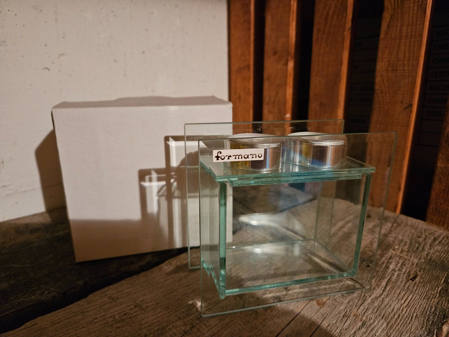 Portacandele: Kerzenhalterung Glas – Usato da Luzern venduto da Joker84 2