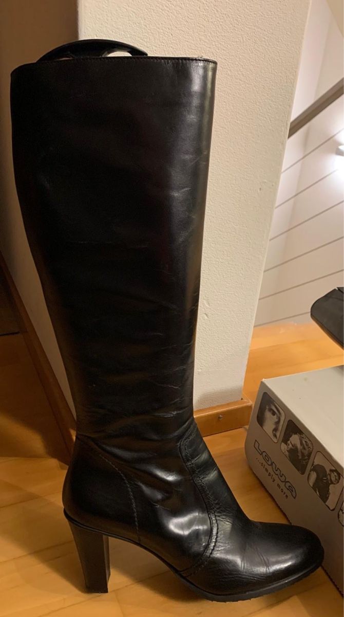 Navyboot Scarpe da donna: Navy Boot Lederstiefel, schwarz, Grösse 40 – Usato da Zürich venduto da mar_qwy5 1