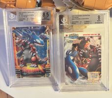 Pokémon Vintage Set Groudon & Kyogre BGS Graded Rare Japan