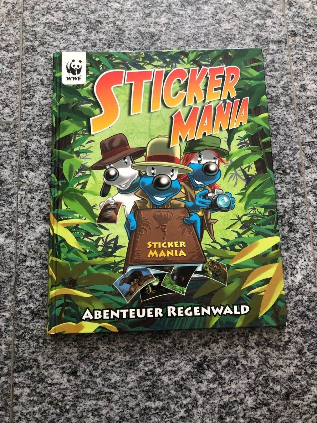 Libri: Sticker Mania - Abenteuer Regenwald – Usato da Bern venduto da jan_rvq8