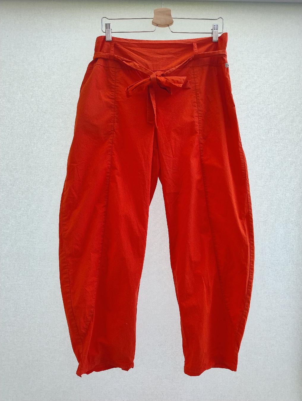 Nile Pantaloni: Luftige Sommerhose hellrot von Nile, Gr. XL – Usato da Kirchberg BE venduto da lauraflu