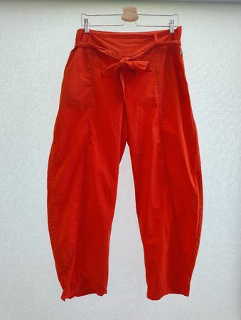 Luftige Sommerhose hellrot von Nile, Gr. XL