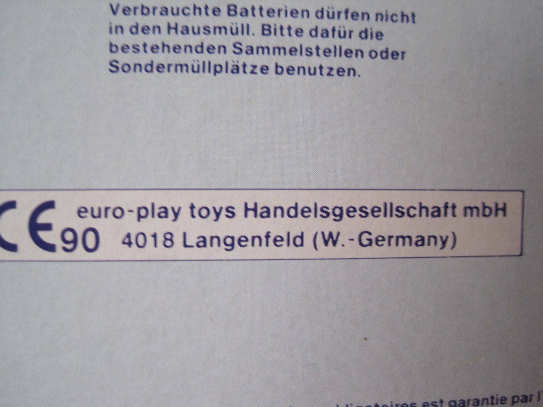 Spielzeuge: 2 JOUETS ANNEE 1970 - 1980 – Neu und originalverpackt aus Murten von Selliot 3
