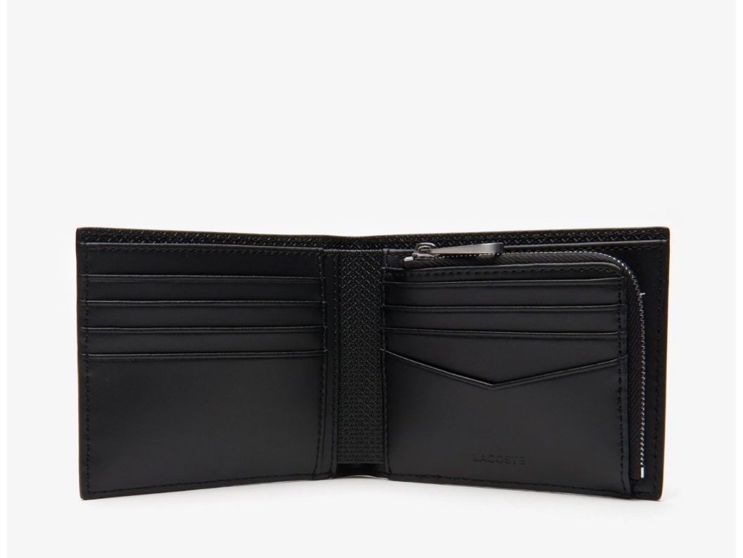 Lacoste Portafogli: Lacoste BILLFOLD ZIP CASE - Geldbörse - noir – Nuovo e nell'imballaggio originale da Oberaach venduto da Dandy2021 1