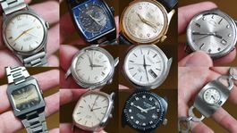 LOT 10 Uhren – OMEGA, SEIKO, RADO, CITIZEN