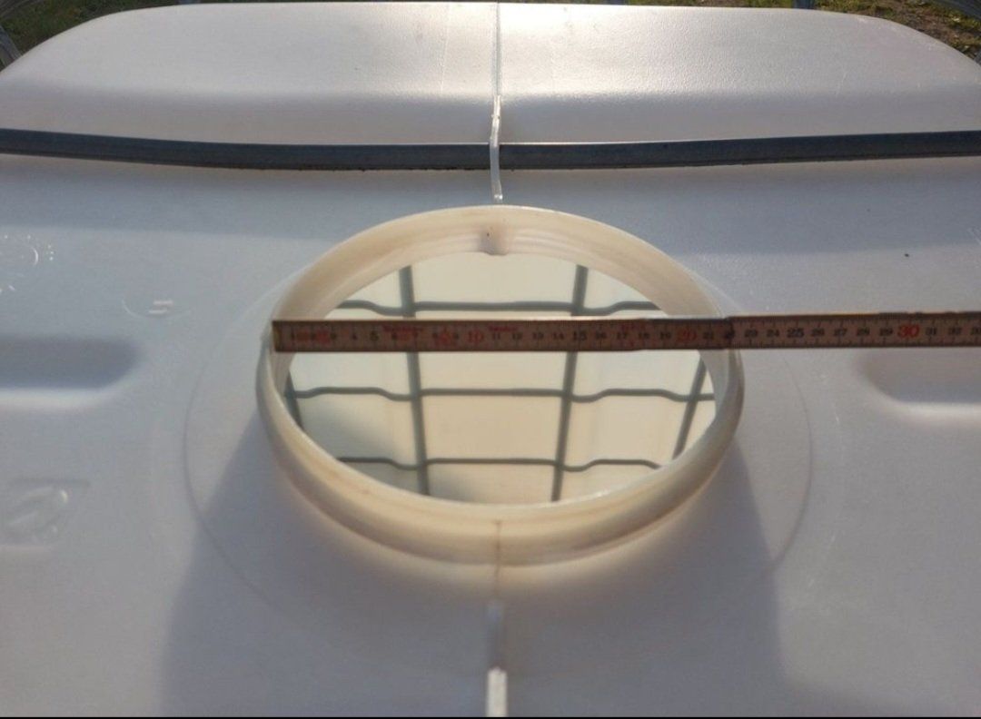 Abbeveratoi e trogoli: 1000 Liter Wassertank IBC – Usato da Siebnen venduto da Grosswis50 8