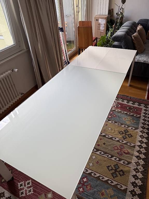 Tavoli: Table à manger en verre extensible – Usato da Prilly venduto da ray_9zx9 3