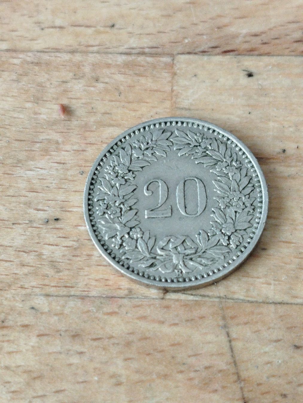 Tutti le monete: pièce 20 centimes suisse 1945 – Usato da Châtel St Denis venduto da Magil71 1
