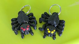Schlüsselanhänger: Spinne mit beweglichen Beinen