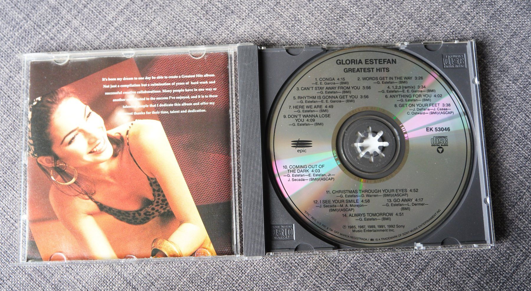 CD: Gloria Estefan CD – Usato da Wohlen AG venduto da Exitburn 2