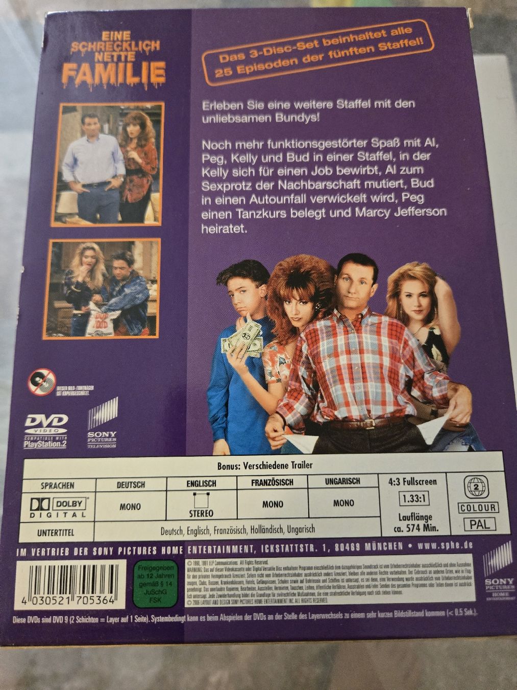 Alle DVDs: Eine Schrecklich Nette Familie 5. Staffel – Gebraucht aus Bussigny von Kfdlt 1