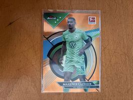 Sammelkarte Maxence Lacroix Topps Finest 6/25