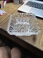 Kristall Schale 10x10cm (Q)