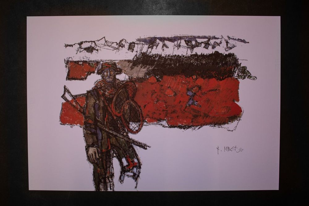 Rudolf Mirer (*1937) Lithographie 1