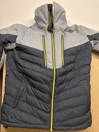Men's 100 warm ski and snowboard jacket