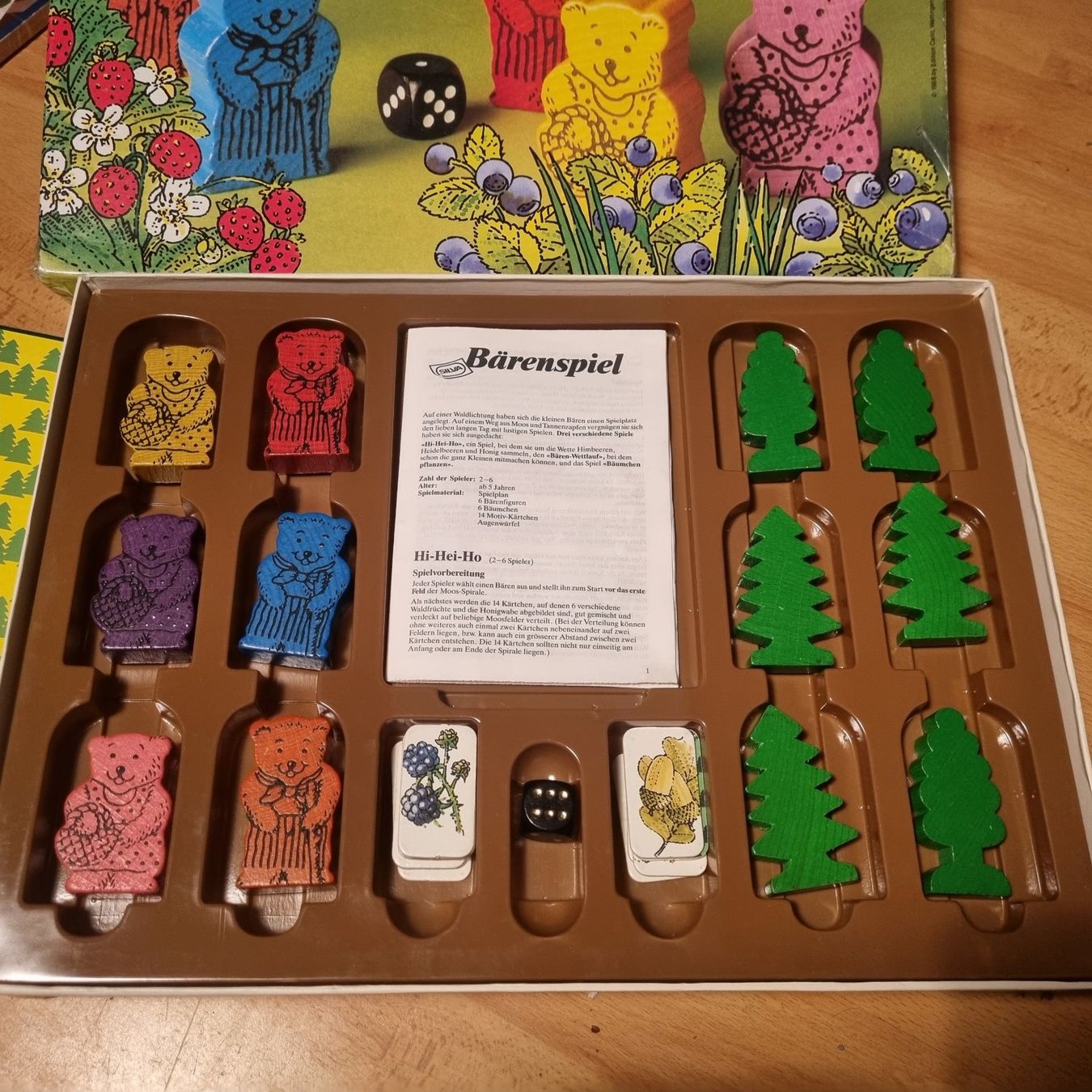 Carlit Giochi: Jeu Bärenspiel Silva Carlit 1988 – Usato da Fribourg venduto da jarmilka 2