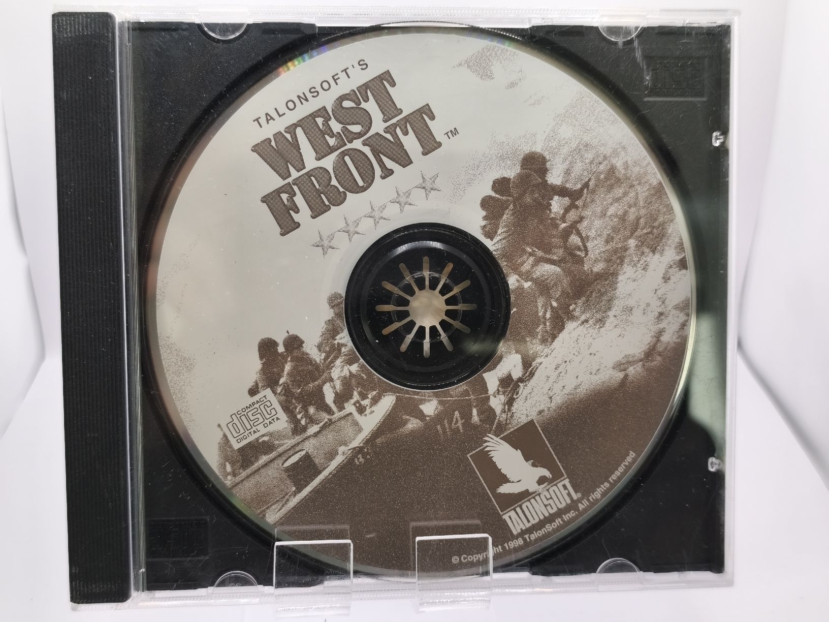 Jeux: West Front jeu PC TalonSoft, rare, vintage, complet! – D'occasion à Conthey par Th3gr4yf0x