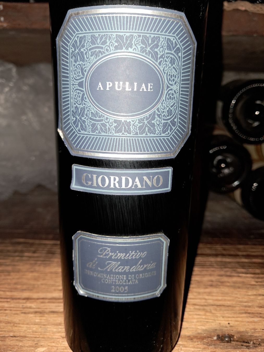 Vino: Giordano Primitivo di Manduria 2005 – Nuovo e nell'imballaggio originale da Le locle venduto da juliensaran 1