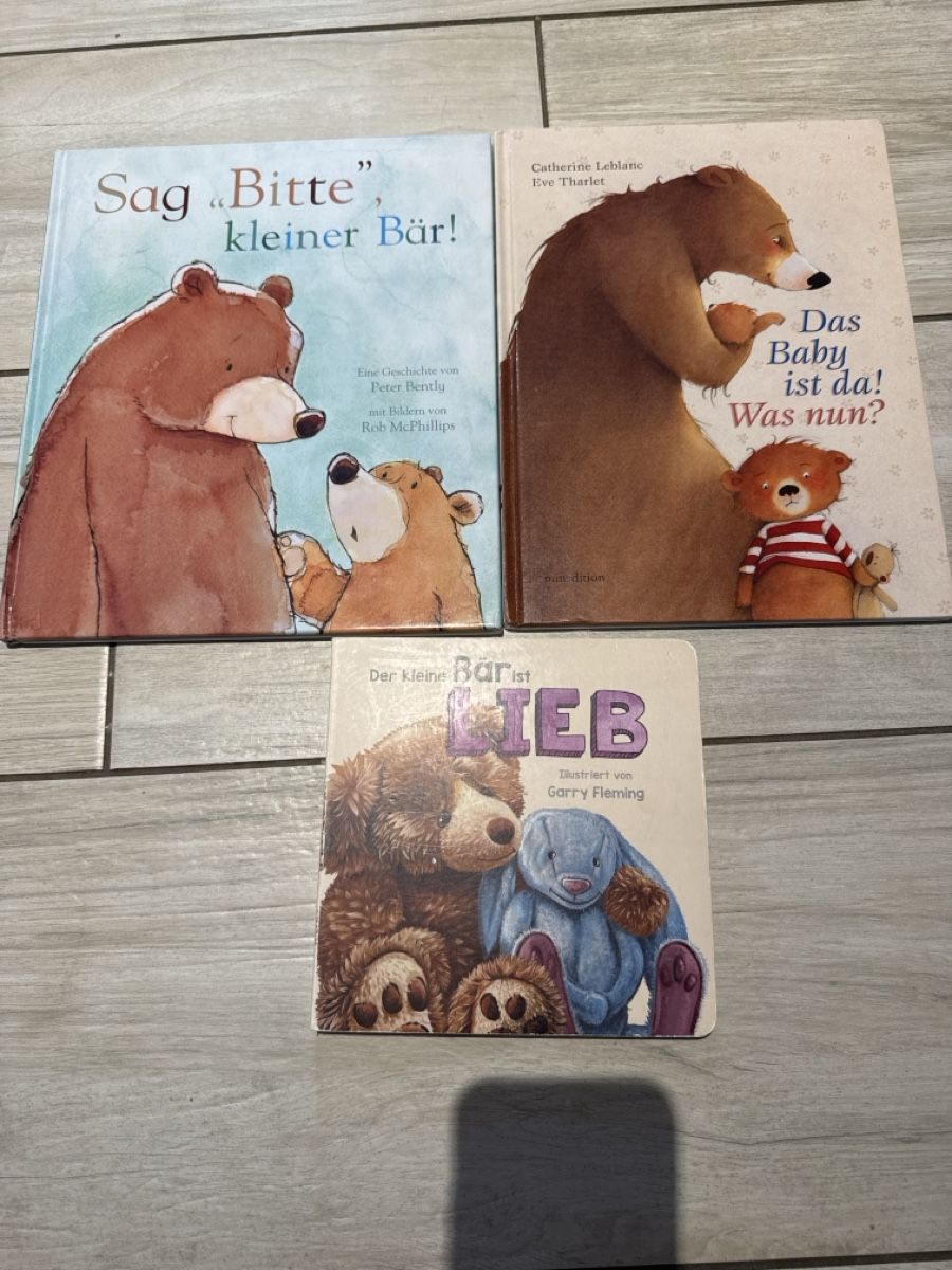 Libri: 3 Kinderbücher mit Bären – Usato da Gelterkinden venduto da Familienferien