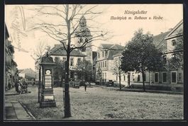 Königslutter, Marktplatz mit Rathaus un