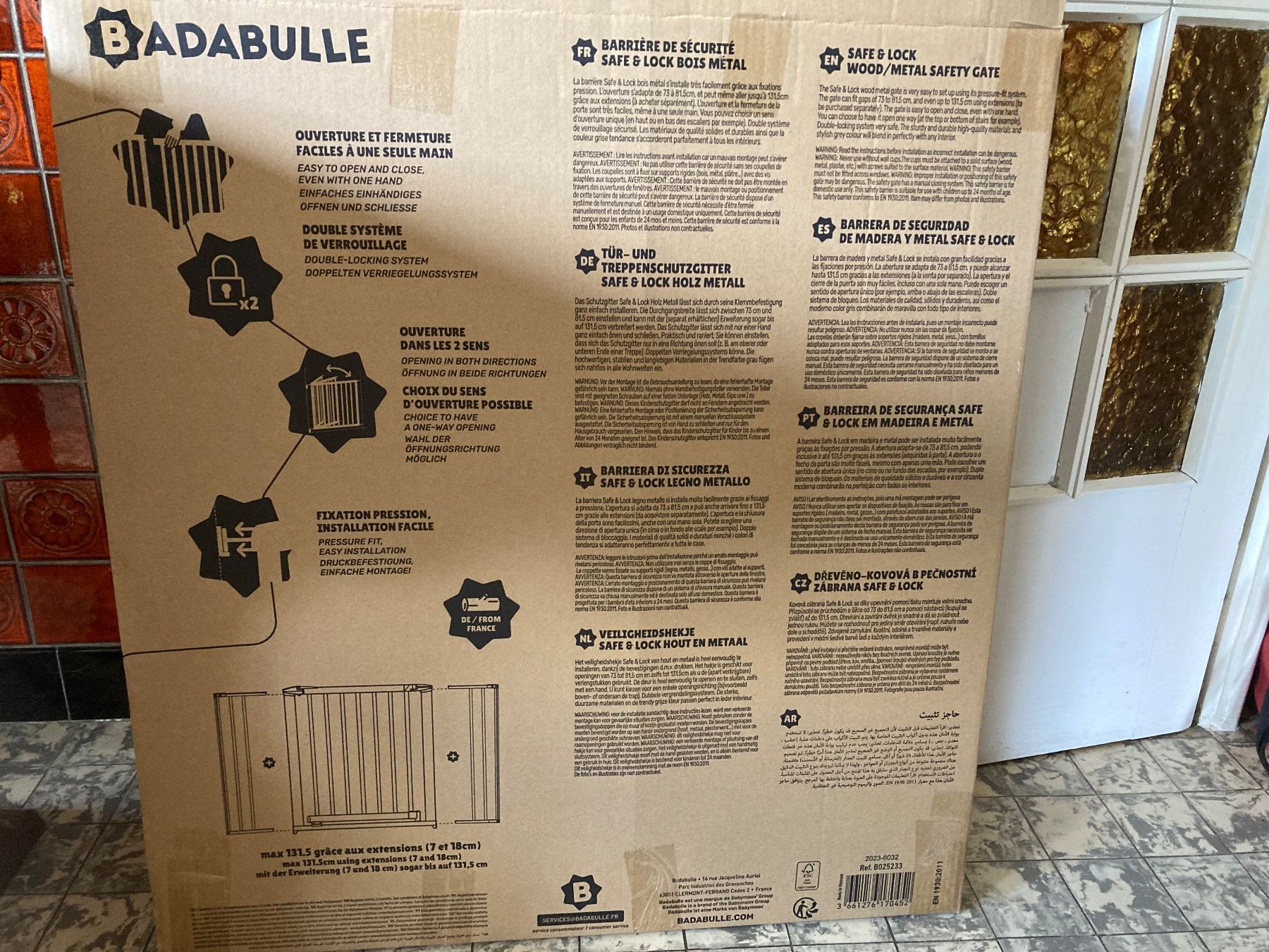 Protezioni & Imbottiture: barrière de sécurité pour enfants - article neuf- adaptable – Nuovo e nell'imballaggio originale da Thônex venduto da peg_8gp7 2