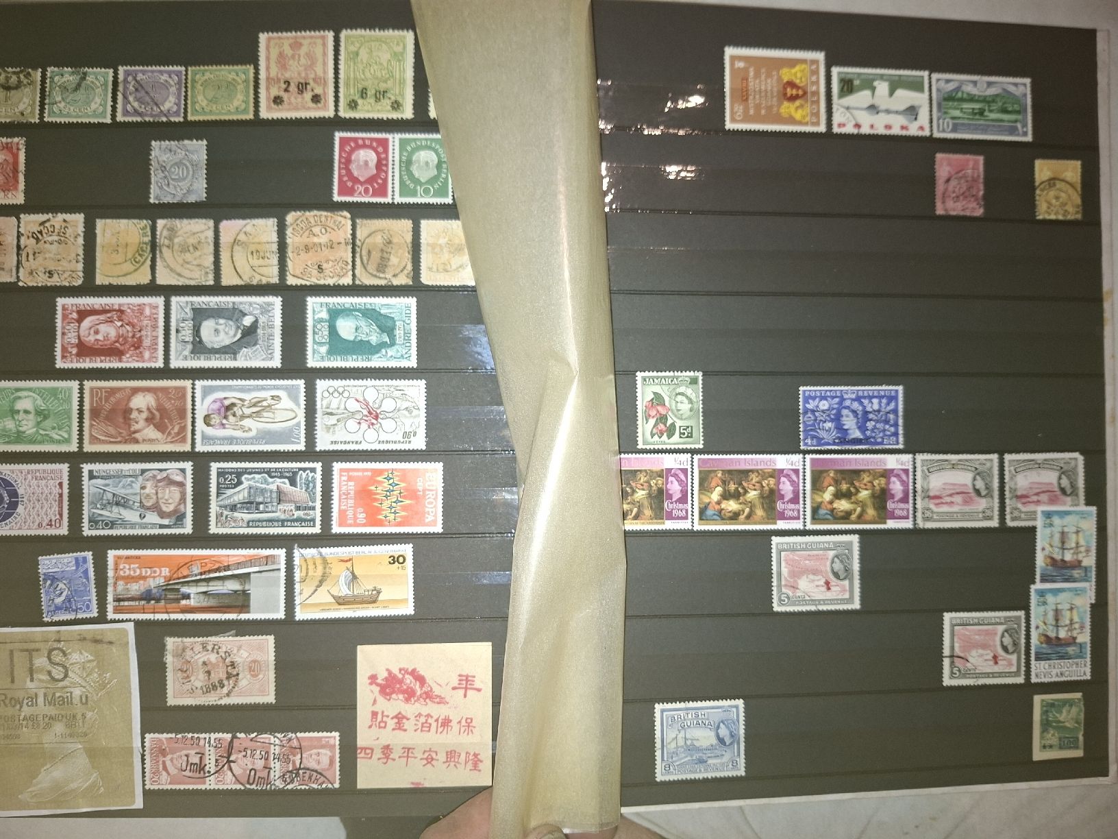 Alle Briefmarken: Sammlung Diverser Länder Alt ältere Jahrgänge  – Gebraucht aus Balgach von SIMEON27 4