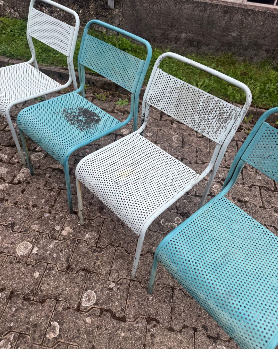Sedie: Gartenstühle // Metall // 4er Set – Usato da Schinznach-Dorf venduto da mix 6