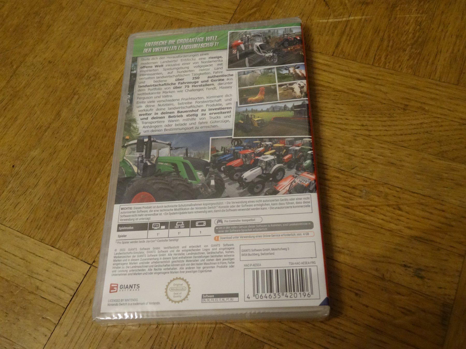 Nintendo Giochi: Landwirtschafts-Simulator Nintendo Switch Neu – Nuovo e nell'imballaggio originale da Olten venduto da Disc-Ausverkauf 1
