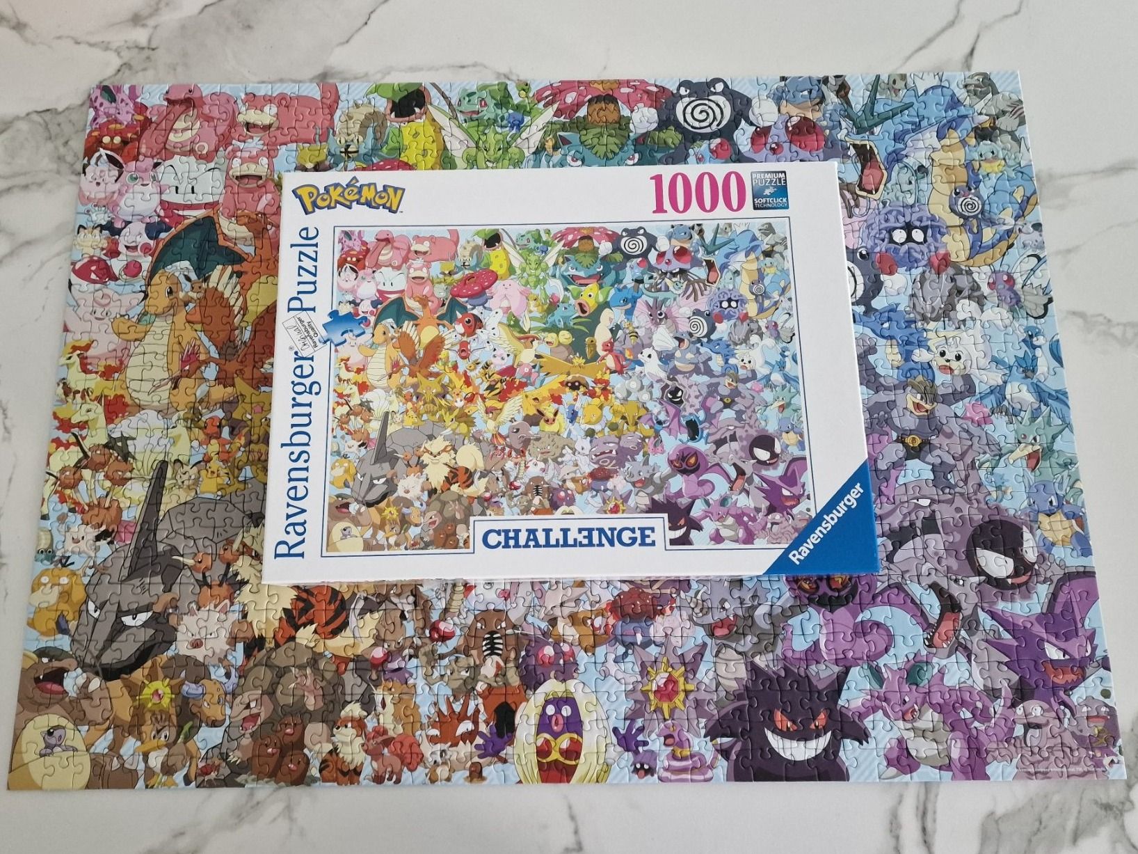 Ravensburger Puzzle: Ravensburger Puzzle Pokémon Challenge 1000 Teile – Nuovo (secondo la descrizione) da Neuhausen am Rheinfall venduto da geekgadget 1