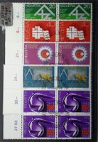 ZNr. 663 - 667 ET , Stempel 4 er Block .