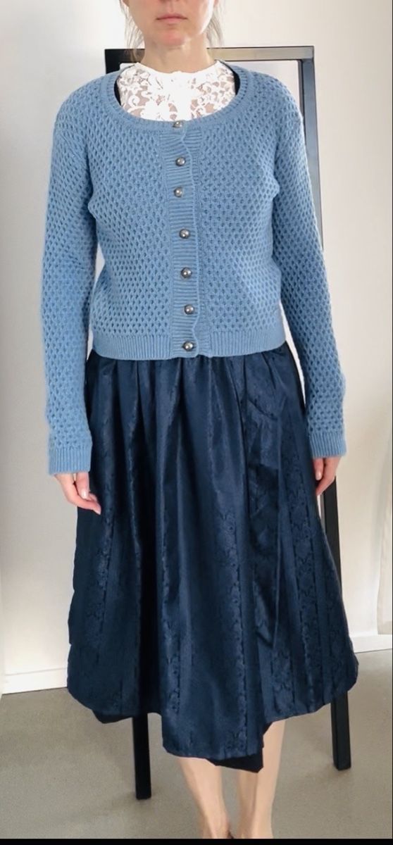 Vestes: Stockerpoint Trachtenjacke Strickjacke hellblau – D'occasion à Zürich par eka_5xfb 1