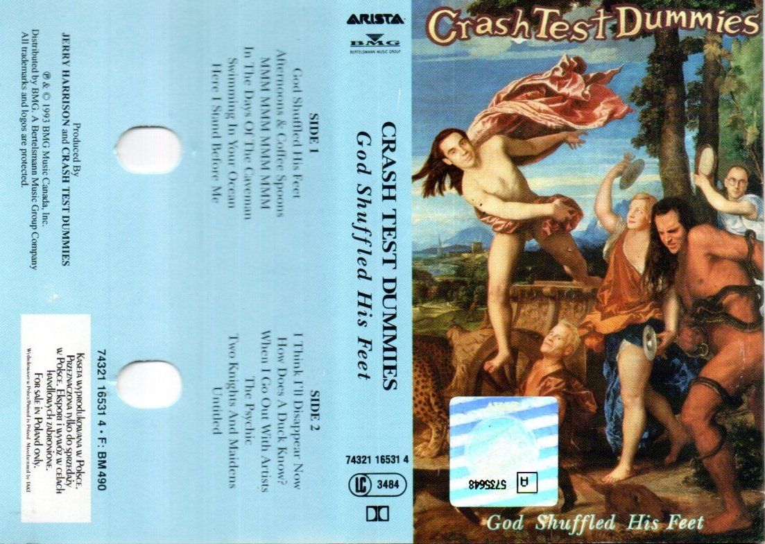 Musicassette: MC - CRASH TEST DUMMIES - GOD SHUFFLED HIS FEET – Usato da Greifensee venduto da scharmant