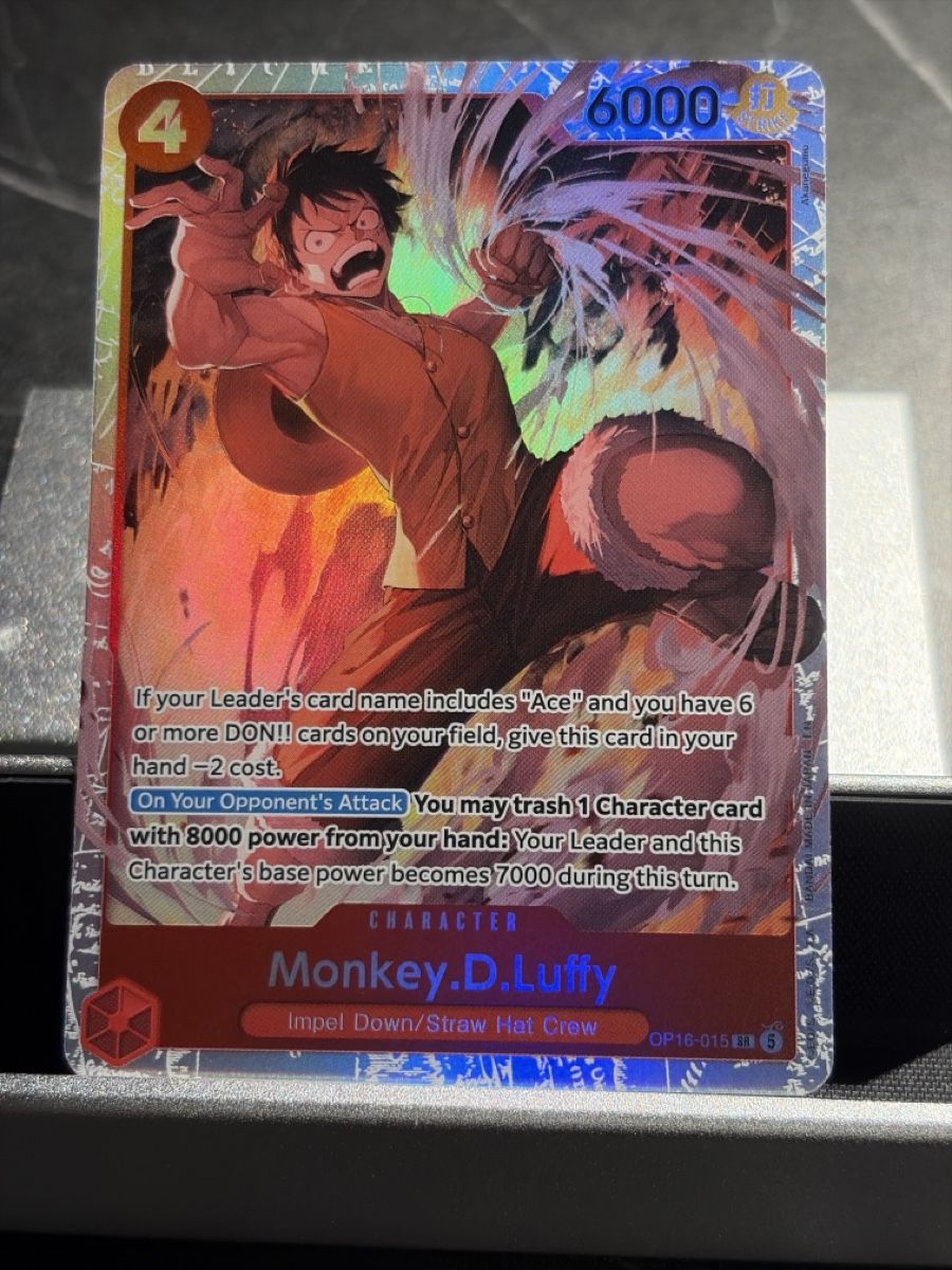 Bandai Carte collezionabili: One Piece OP16-015 Monkey.D.Luffy, Englisch – Nuovo (secondo la descrizione) da St. Gallen venduto da cambitcg